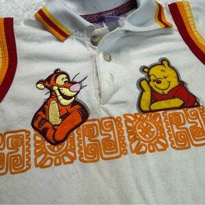 Disney Kids Polo Shirt Tigger and Pooh - White, Red, Orange 2T Winnie‎ the Pooh